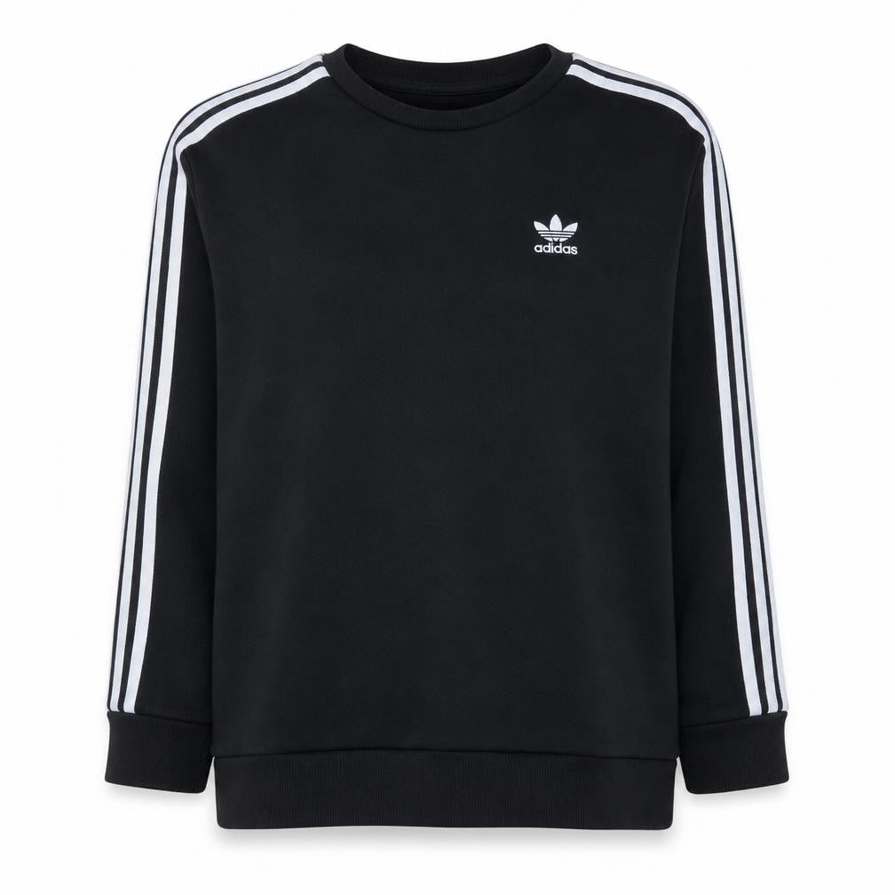 Womens UK Size 14 adidas Black Pullover Sweatshirt