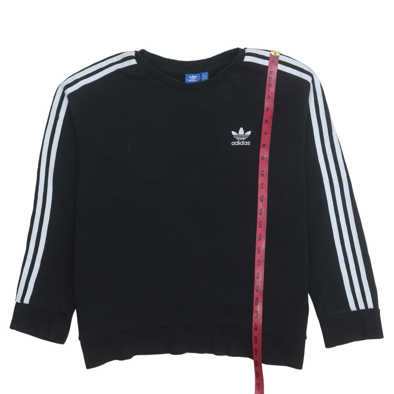 Womens UK Size 14 adidas Black Pullover Sweatshirt