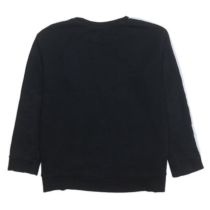 Womens UK Size 14 adidas Black Pullover Sweatshirt