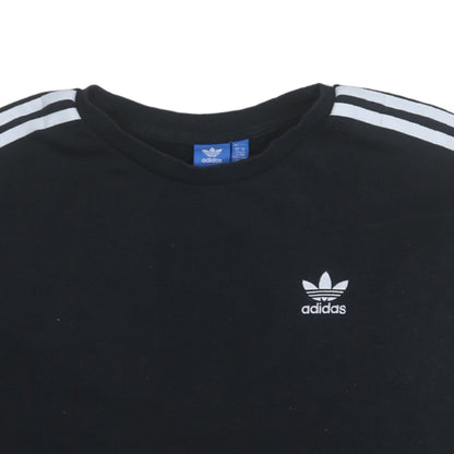 Womens UK Size 14 adidas Black Pullover Sweatshirt