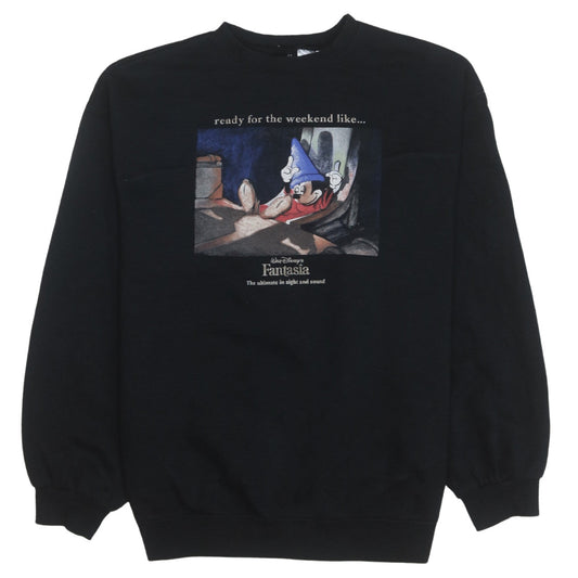 Womens UK Size XS H&M Black Pullover Sweatshirt