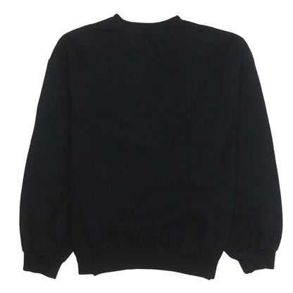 Womens UK Size XS H&M Black Pullover Sweatshirt