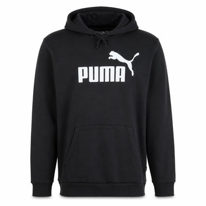 Mens UK Size M PUMA Black Pullover Hoodie