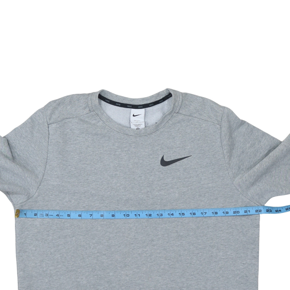 Mens UK Size M Nike Grey Pullover Sweatshirt
