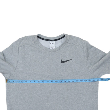 Mens UK Size M Nike Grey Pullover Sweatshirt