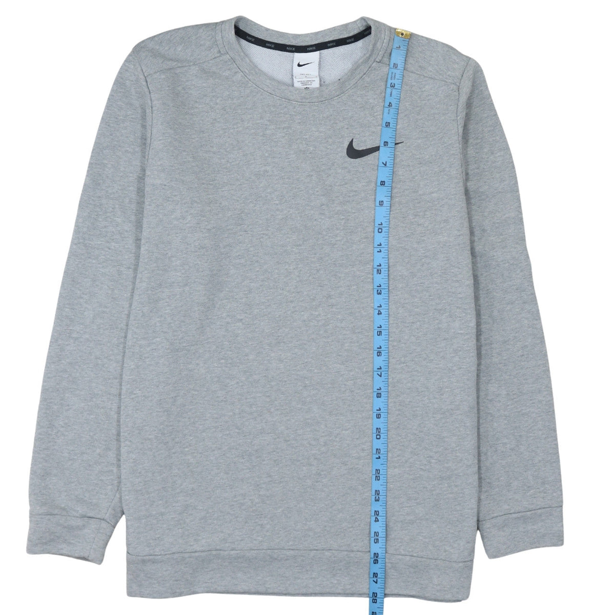 Mens UK Size M Nike Grey Pullover Sweatshirt