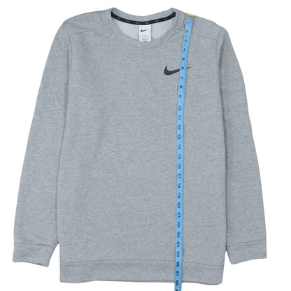 Mens UK Size M Nike Grey Pullover Sweatshirt