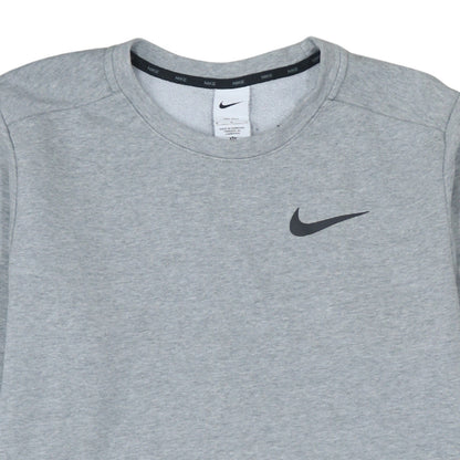 Mens UK Size M Nike Grey Pullover Sweatshirt