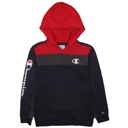 Champion Boys Multicoloured Pullover Hoodie L (14-16 Years) Logo Design