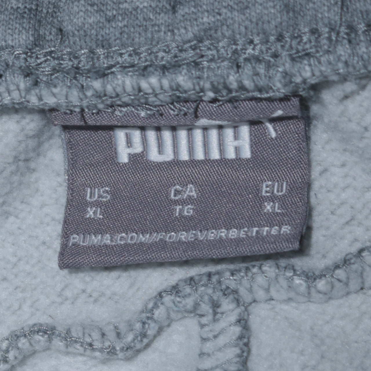 Mens UK Size XL PUMA Regular Fit Sweatpants Grey Trousers