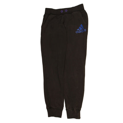 Mens UK Size S adidas Regular Fit Jogger Black Trousers