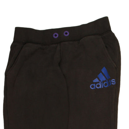 Mens UK Size S adidas Regular Fit Jogger Black Trousers