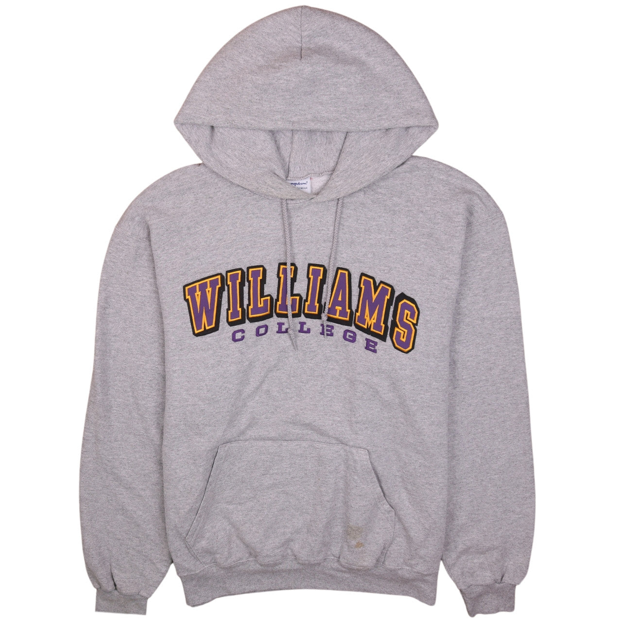 Mens UK Size L Champion Grey Pullover Hoodie