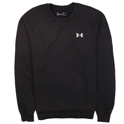 Mens UK Size S Under armour Black Pullover Sweatshirt