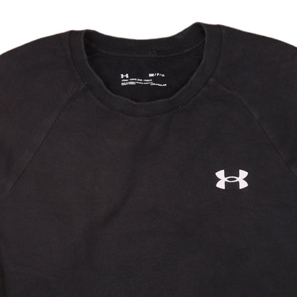 Mens UK Size S Under armour Black Pullover Sweatshirt