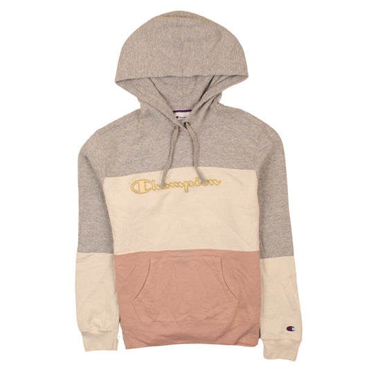 Womens UK Size XS Champion Multicoloured Pullover Hoodie