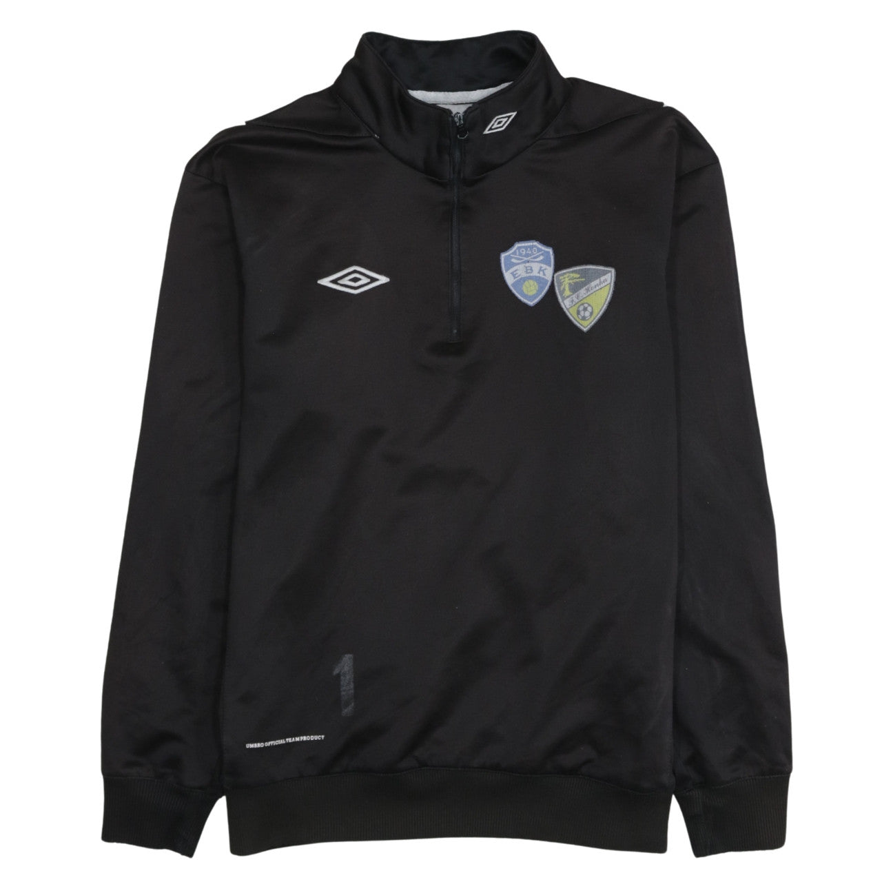 Mens UK Size S Umbro Black Pullover Sweatshirt