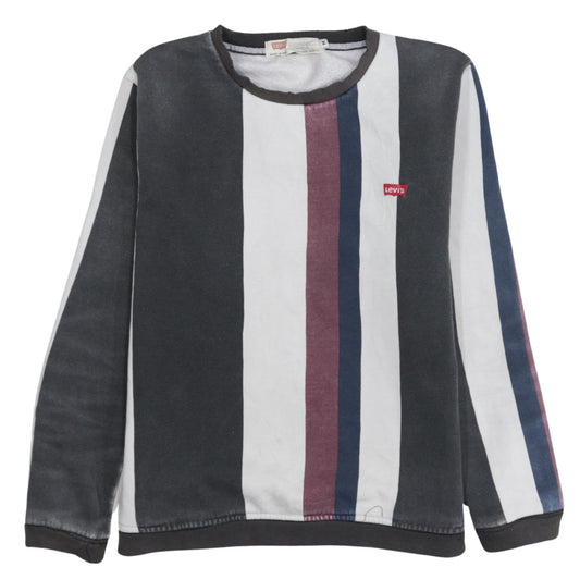 Mens UK Size M Levi's Multicoloured Pullover Sweatshirt