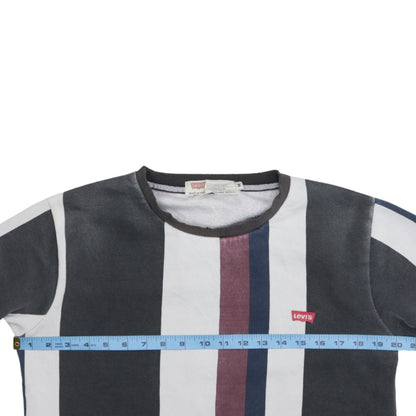 Mens UK Size M Levi's Multicoloured Pullover Sweatshirt