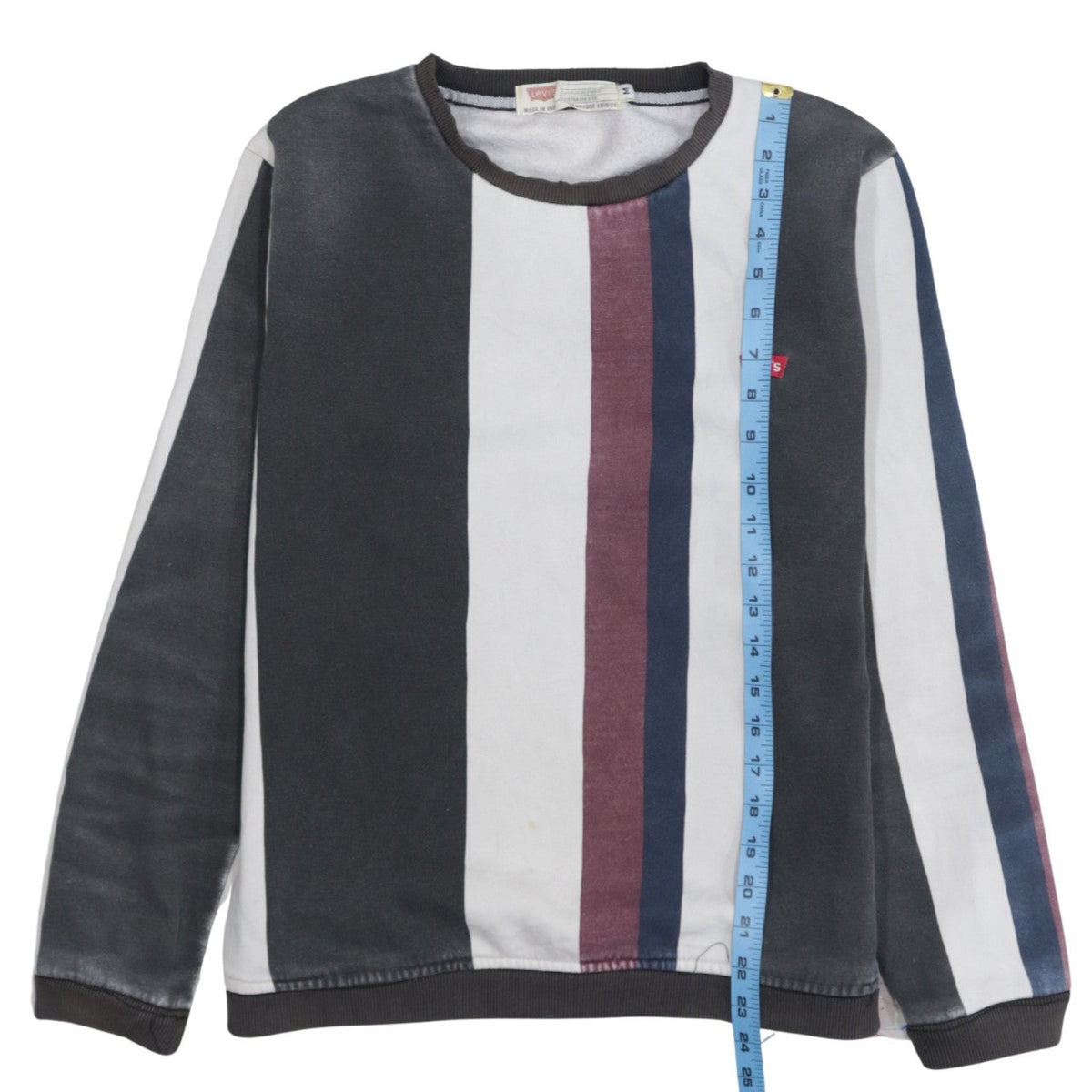Mens UK Size M Levi's Multicoloured Pullover Sweatshirt