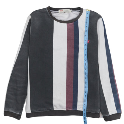 Mens UK Size M Levi's Multicoloured Pullover Sweatshirt