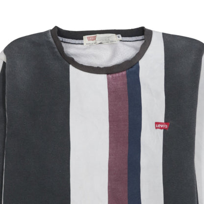 Mens UK Size M Levi's Multicoloured Pullover Sweatshirt