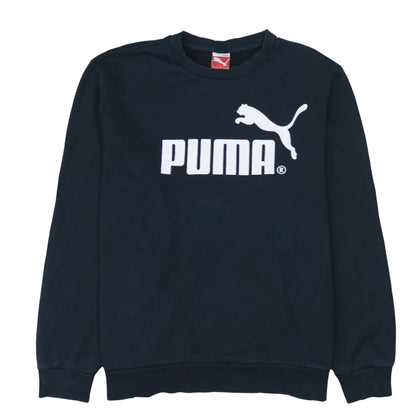 Mens UK Size 2XL PUMA Black Pullover Sweatshirt