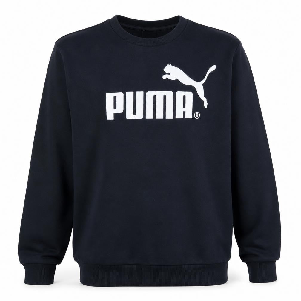 Mens UK Size 2XL PUMA Black Pullover Sweatshirt