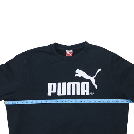 Mens UK Size 2XL PUMA Black Pullover Sweatshirt