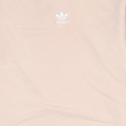 Womens UK Size 8 adidas Pink Basic T-Shirt