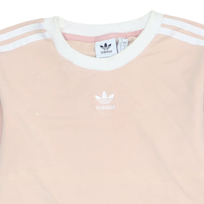 Womens UK Size 8 adidas Pink Basic T-Shirt