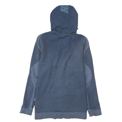 Mens UK Size M Nike Blue Full Zip Hoodie