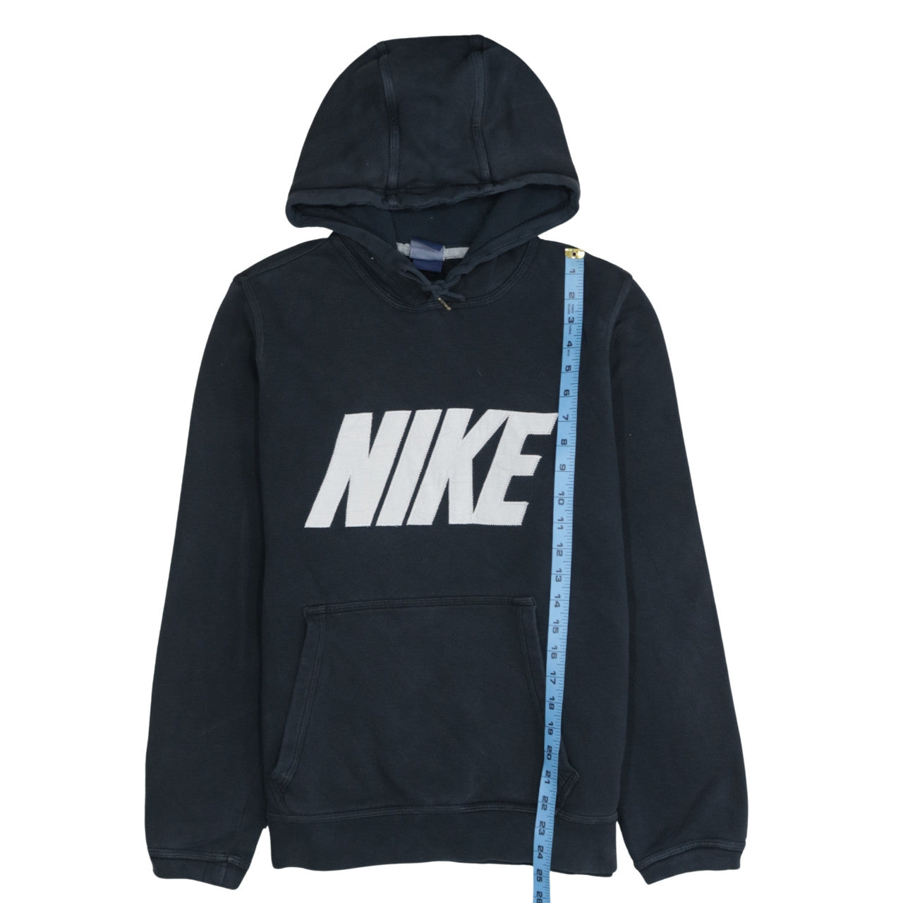 Mens UK Size M Nike Black Pullover Hoodie