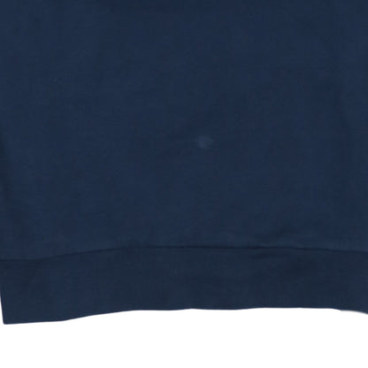 Mens UK Size M ASOS DESIGN Blue Henley Sweatshirt