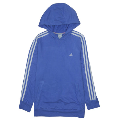 Mens UK Size M adidas Blue Pullover Hoodie