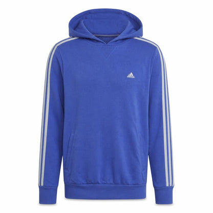 Mens UK Size M adidas Blue Pullover Hoodie