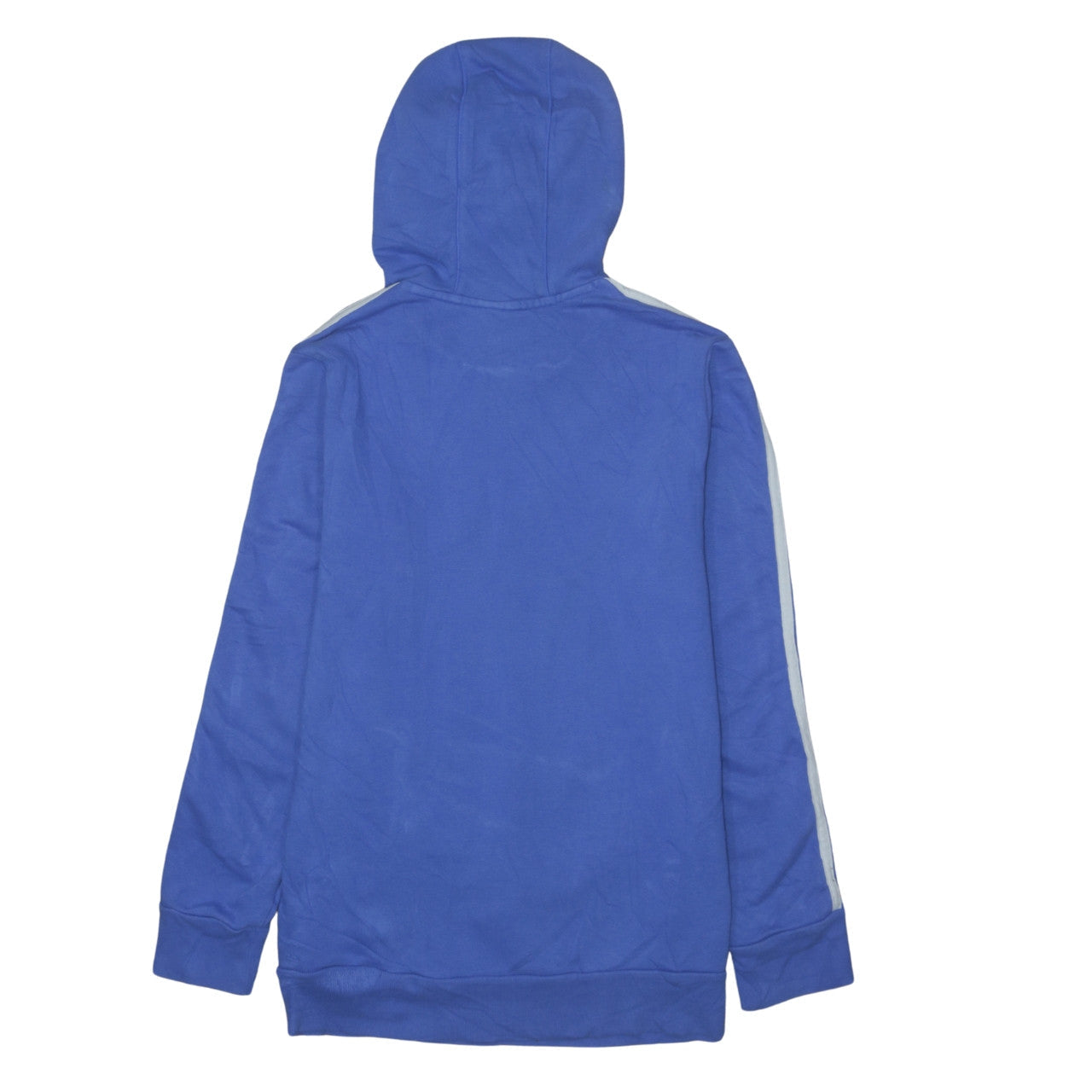 Mens UK Size M adidas Blue Pullover Hoodie