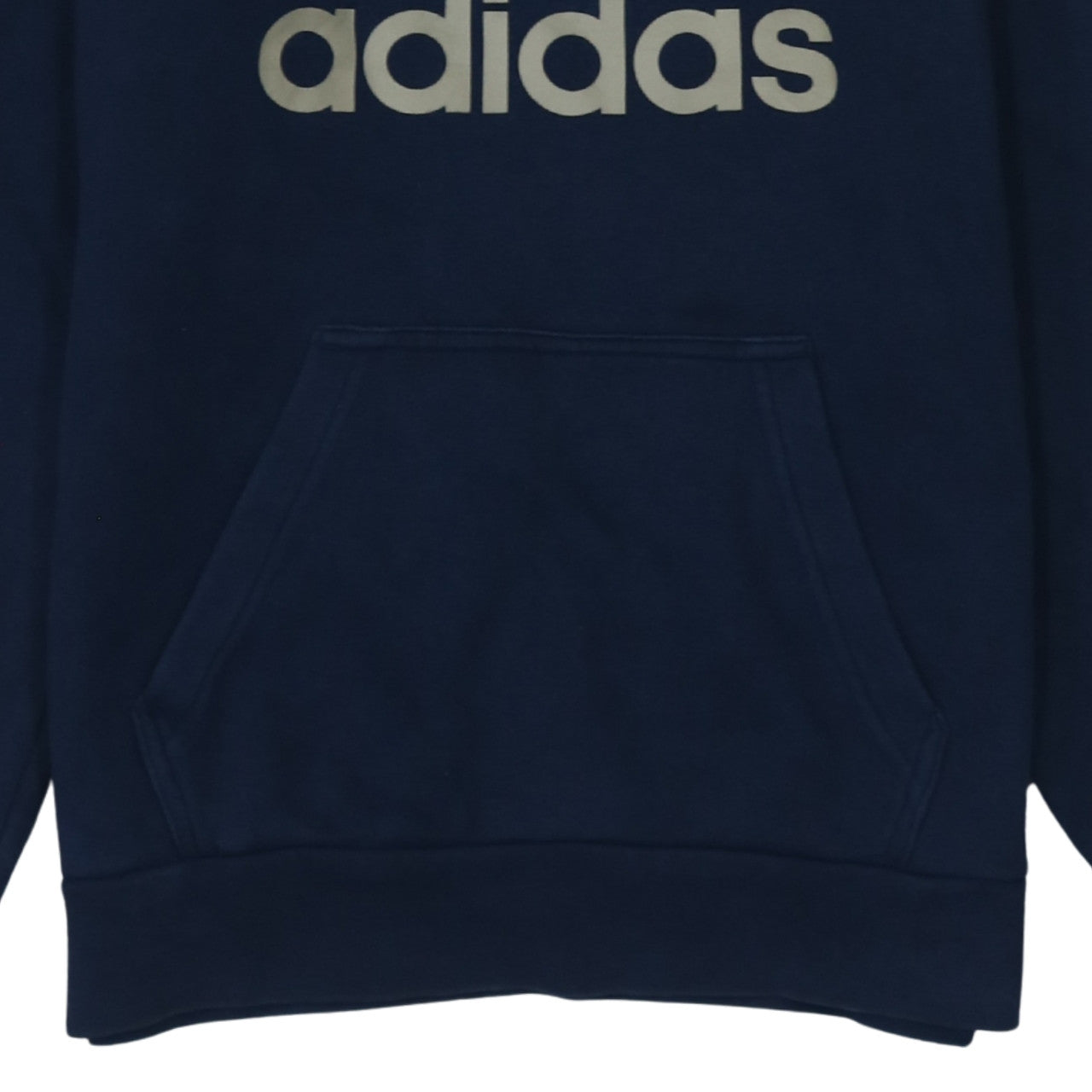 Mens UK Size S adidas Blue Pullover Hoodie