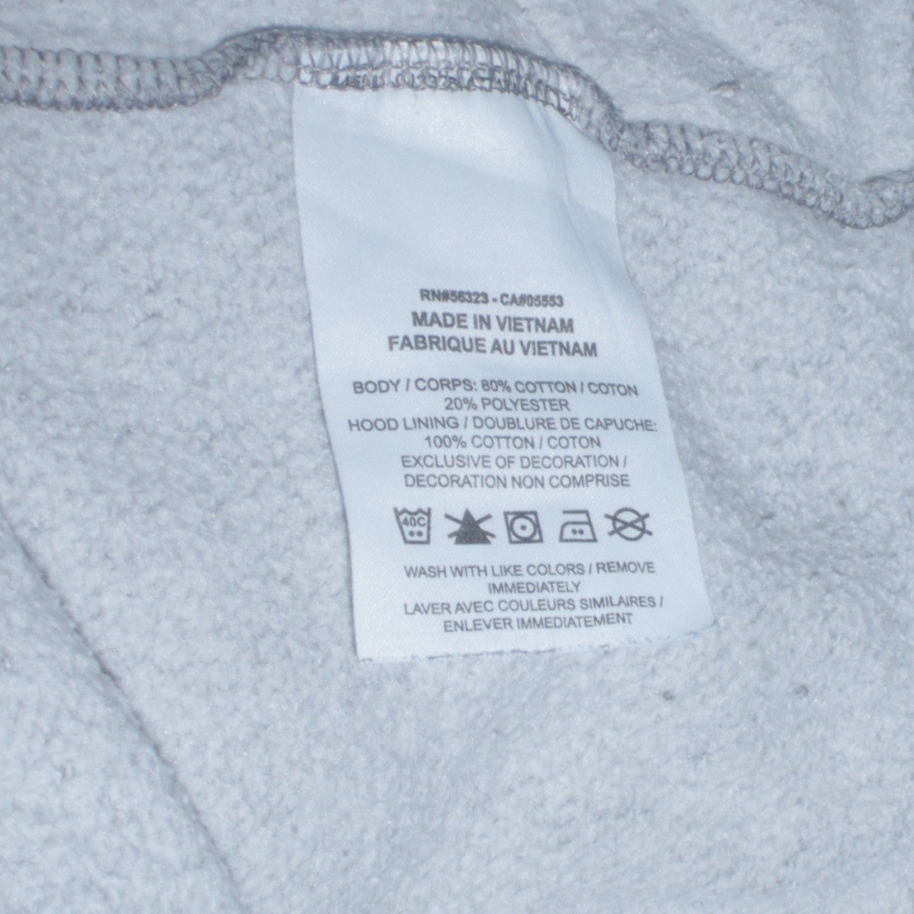Boys UK Size XL Nike Grey Pullover Hoodie
