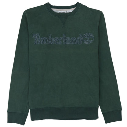 Mens UK Size XL Timberland Green Pullover Sweatshirt