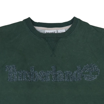 Mens UK Size XL Timberland Green Pullover Sweatshirt