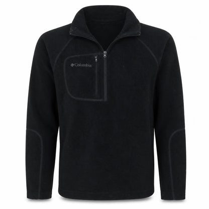 Mens UK Size M Columbia Black Pullover Sweatshirt