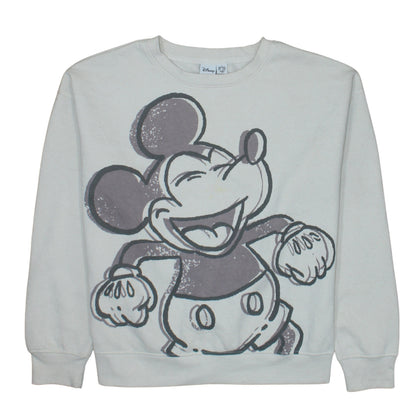 Womens UK Size S Disney Beige Pullover Sweatshirt