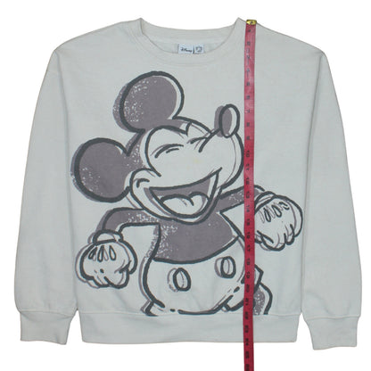 Womens UK Size S Disney Beige Pullover Sweatshirt