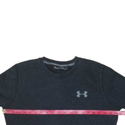 Mens UK Size S Under armour Black Pullover Sweatshirt