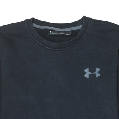 Mens UK Size S Under armour Black Pullover Sweatshirt