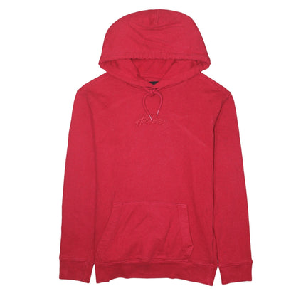 Mens UK Size XS Hollister Red Pullover Hoodie