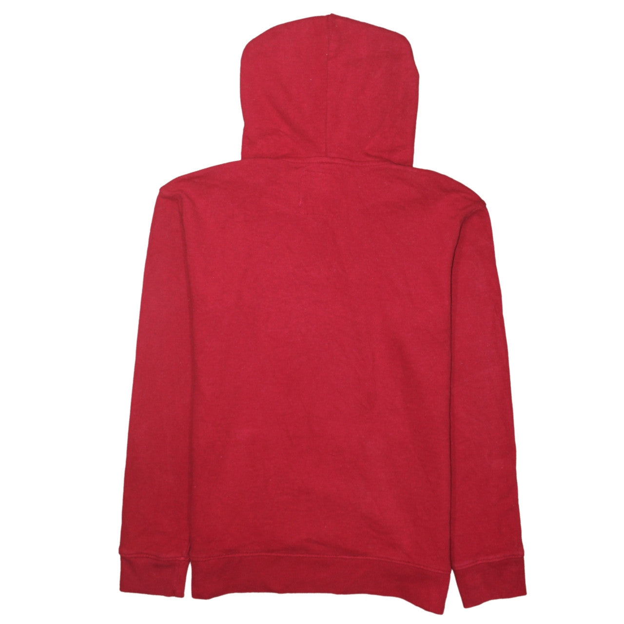 Mens UK Size XS Hollister Red Pullover Hoodie