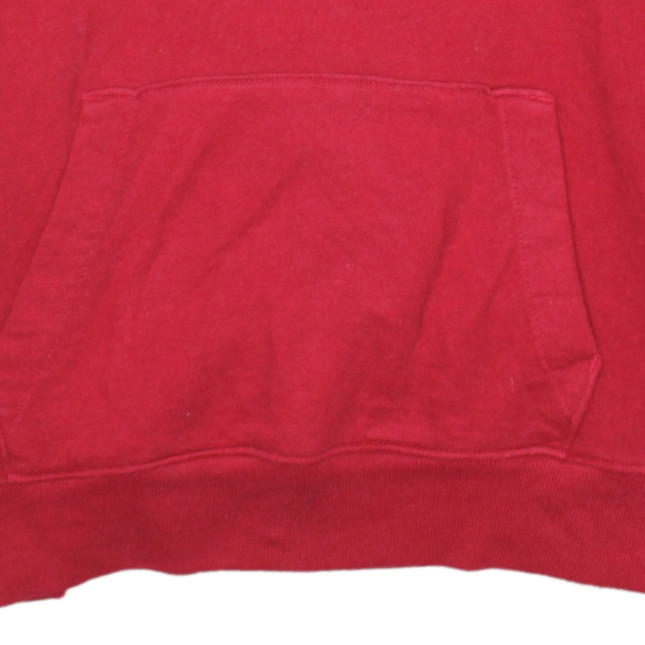 Mens UK Size XS Hollister Red Pullover Hoodie