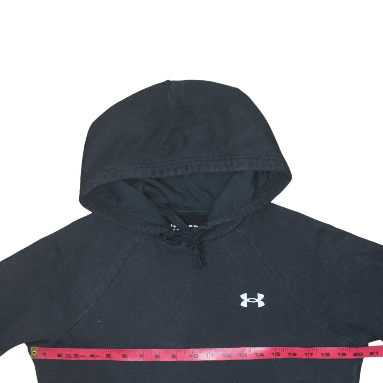 Mens UK Size XS Under armour Black Pullover Hoodie